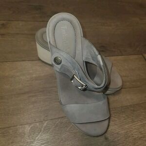 Timberland Earth Keepers Gray Wedge Sandals